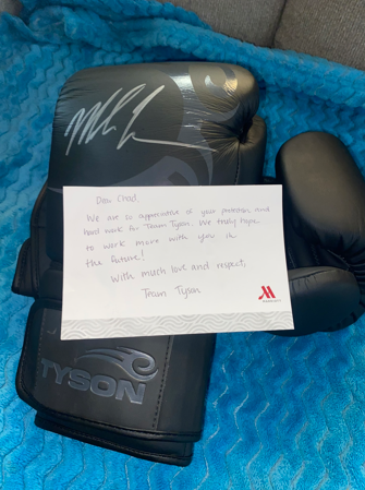 Reynolds Security a Dallas Bodyguard team receives a gift from client